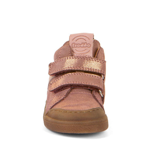 Chaussures Basses/Baskets/Sneakers FRODDO g2110134 Pink Gold bottillons tennis haut