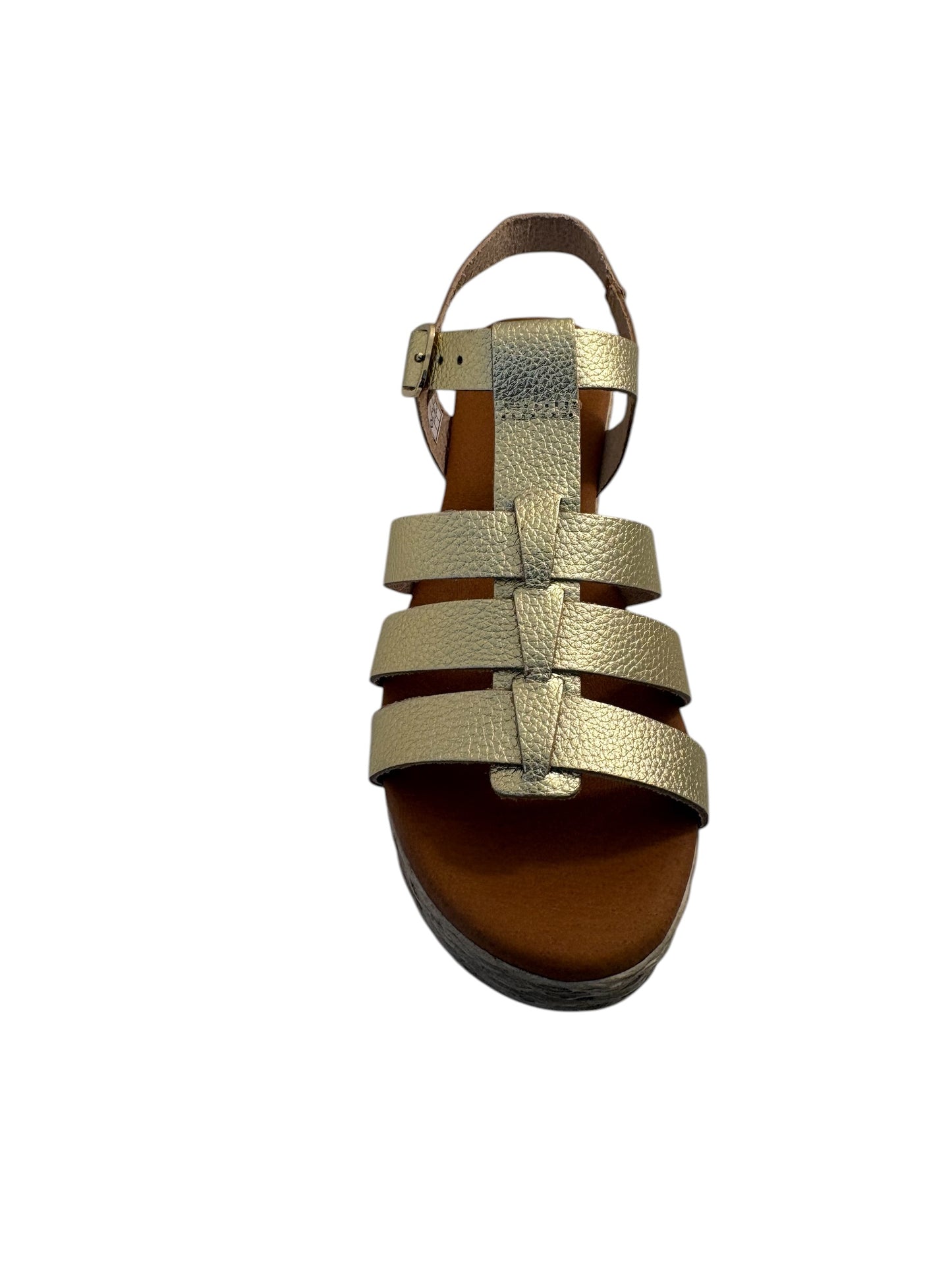 EVA FRUTOS 722 Or Sandales Nu pieds