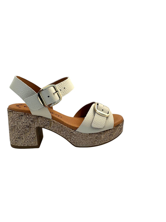 EVA FRUTOS 6777 Beige Sandales Nu pieds