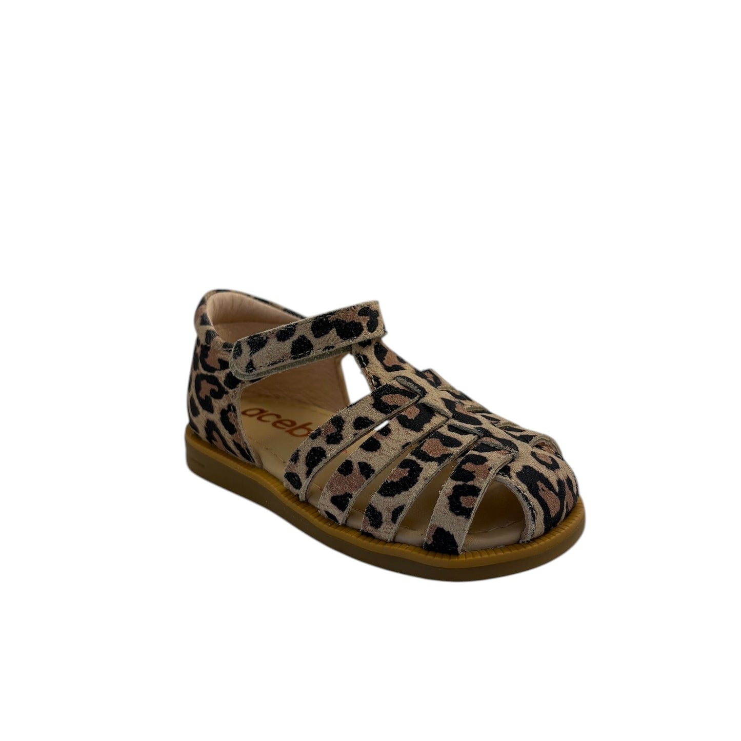 ACEBOS 1310 Beige Léo sandales nu-pieds
