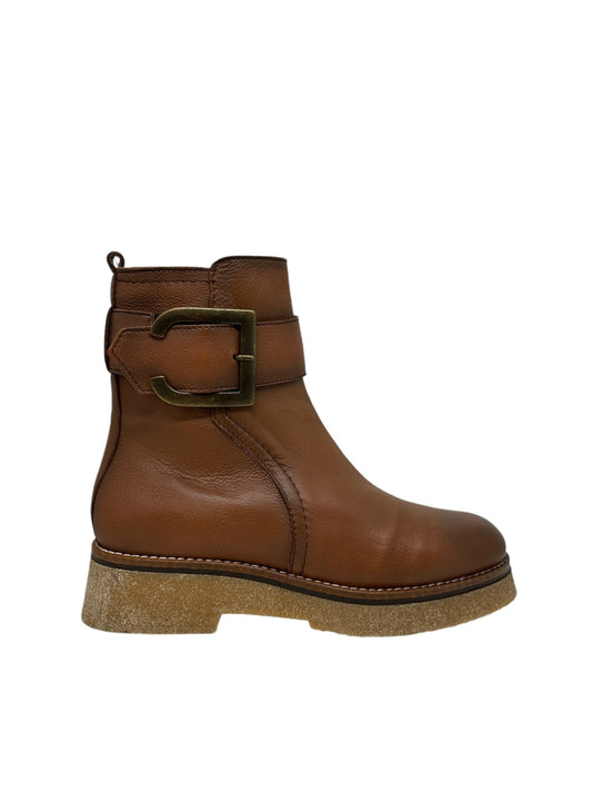 boots/bottines adulte ALLSHE A1033A Camel boots/bottines