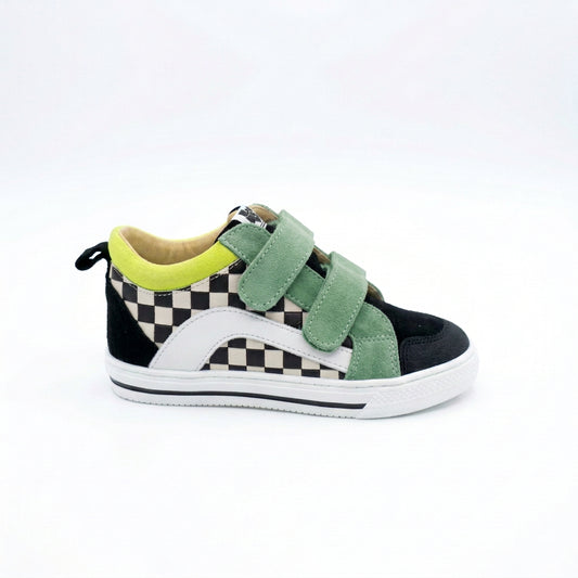ACEBOS 6144 Negro Chaussures Hautes Baskets tout cuir barefoot