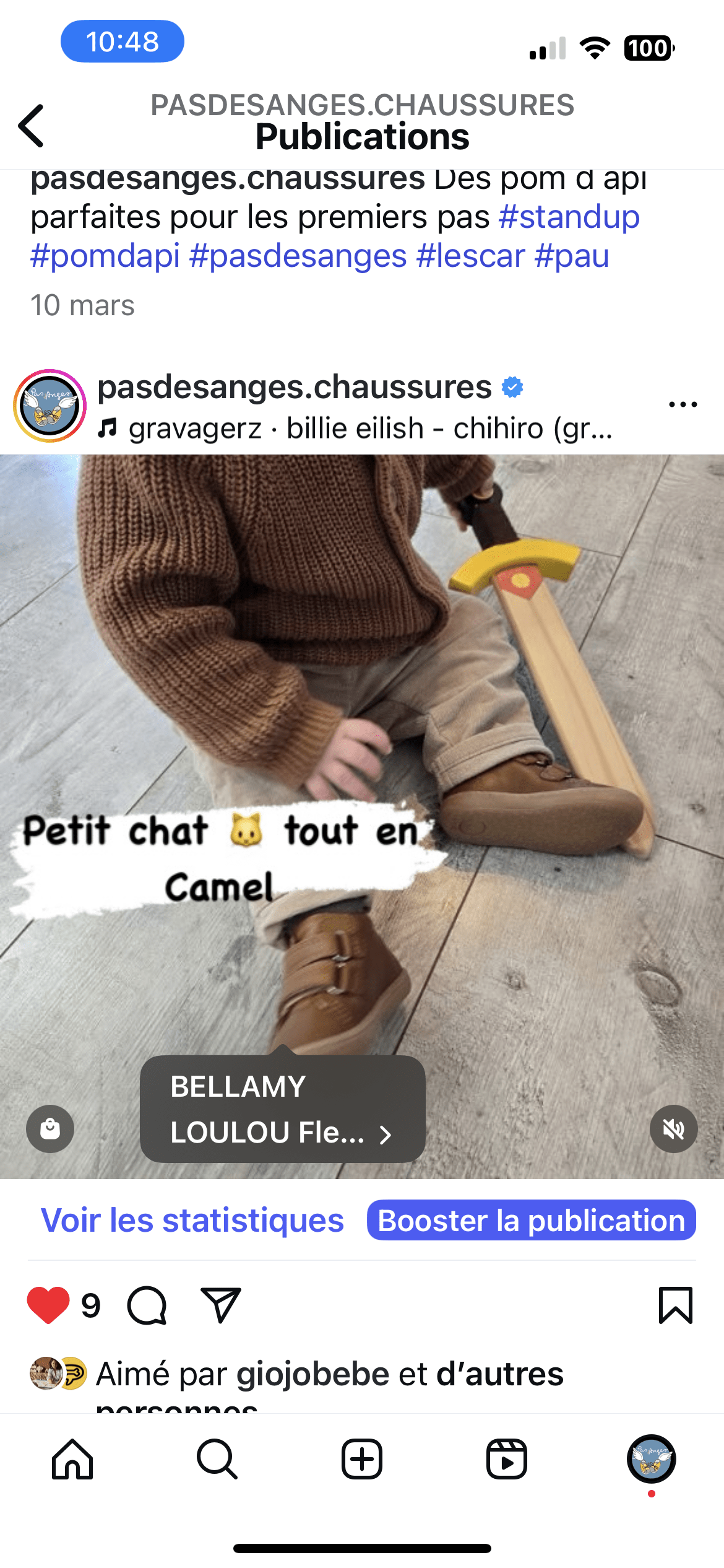 Chaussures hautes/Botillons BELLAMY LOULOU Flex Camel chaussures hautes Botillons