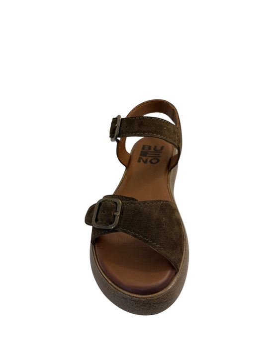 BUENO DOMI Kaki nu-pieds sandales