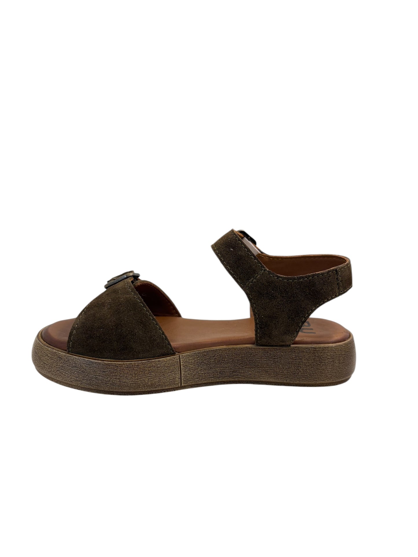 BUENO DOMI Kaki nu-pieds sandales