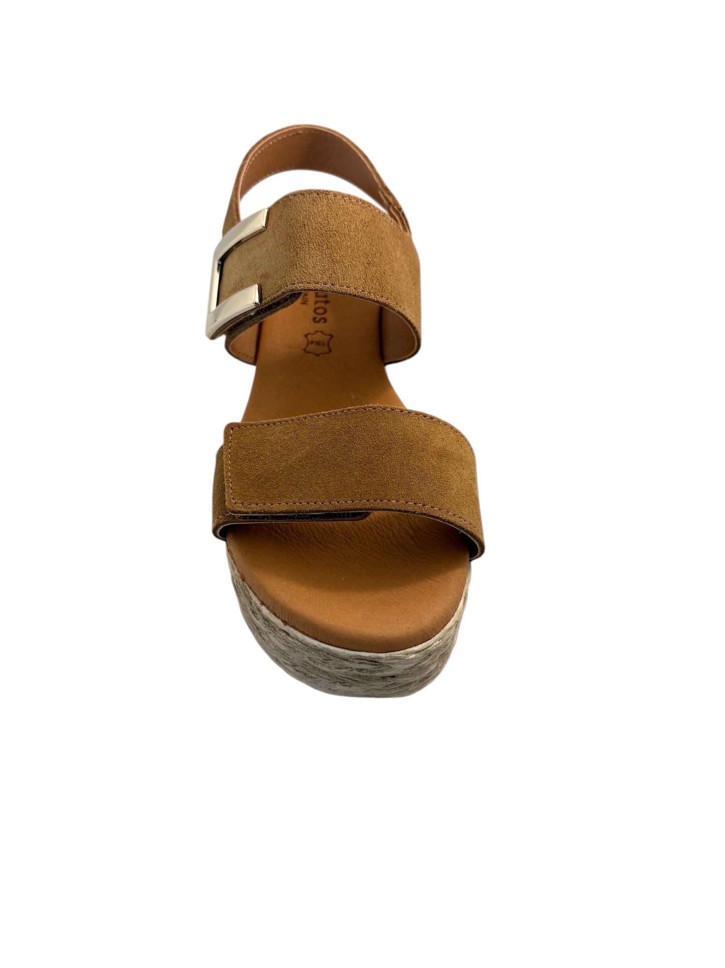 EVA FRUTOS 724 Muscade Sandales Compensées Nu pieds