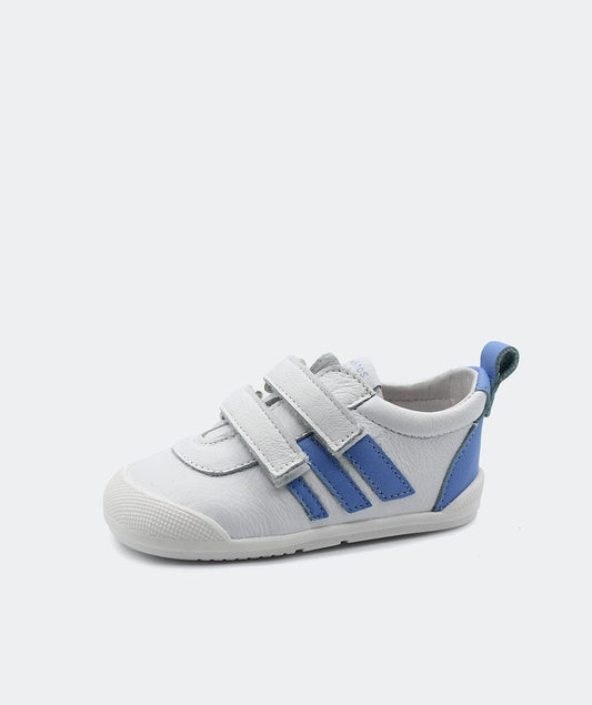 Chaussures Basses/Baskets/Sneakers BLANDITOS LUNA Blanc Bleu Chaussures Basses barefoot