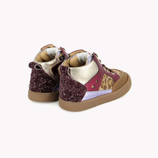 Chaussures Hautes/Botillons POM D'API MOUSSE BUMP Léo Fuschia bottillons