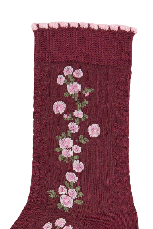 MINIPOP BAMBOO MAGADA huckleberry CHAUSSETTES
