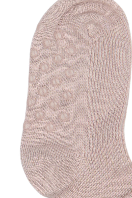 MINIPOP BAMBOO BABY NON SLIP Rose CHAUSSETTES