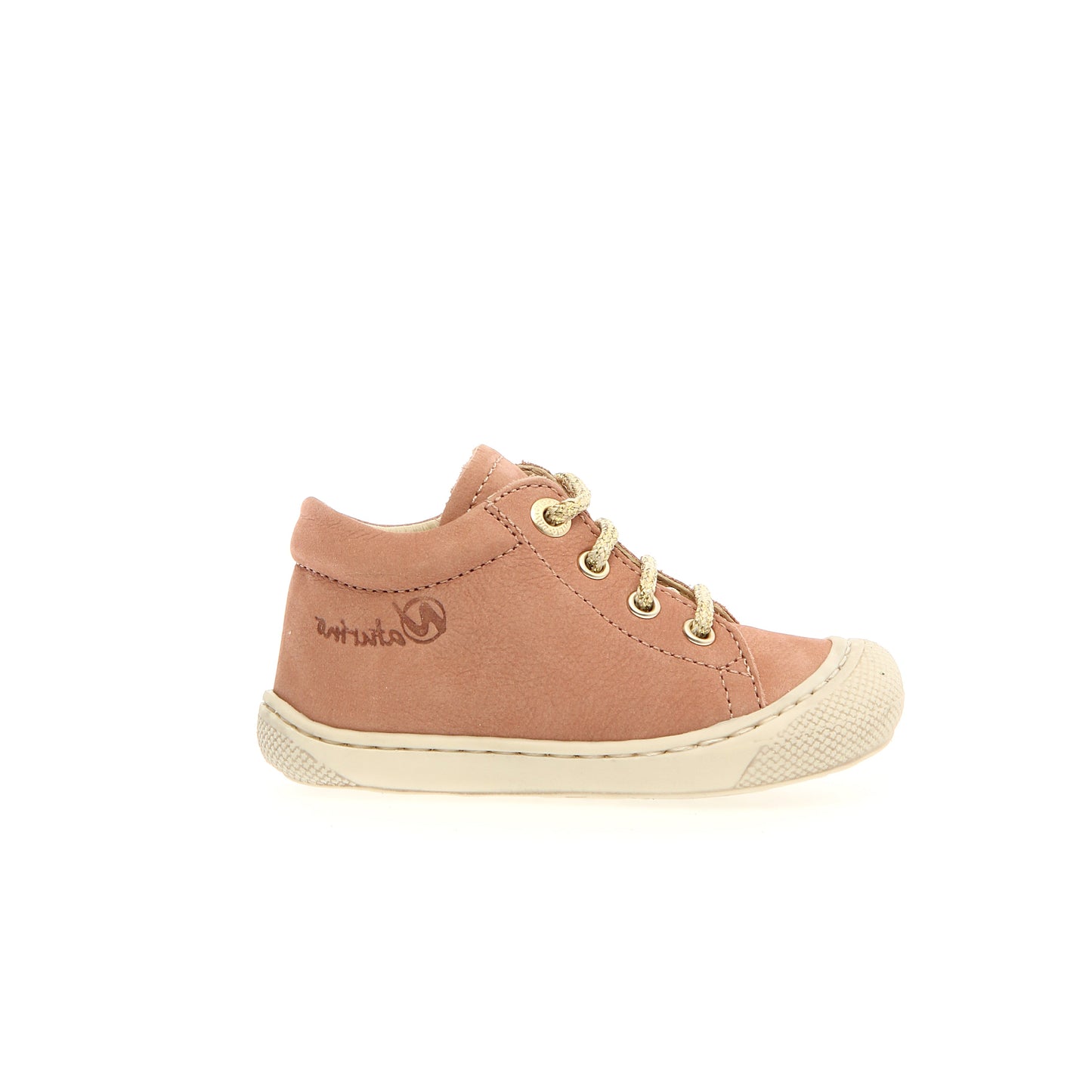 NATURINO COCOON Nabuck Vieux Rose bottillons