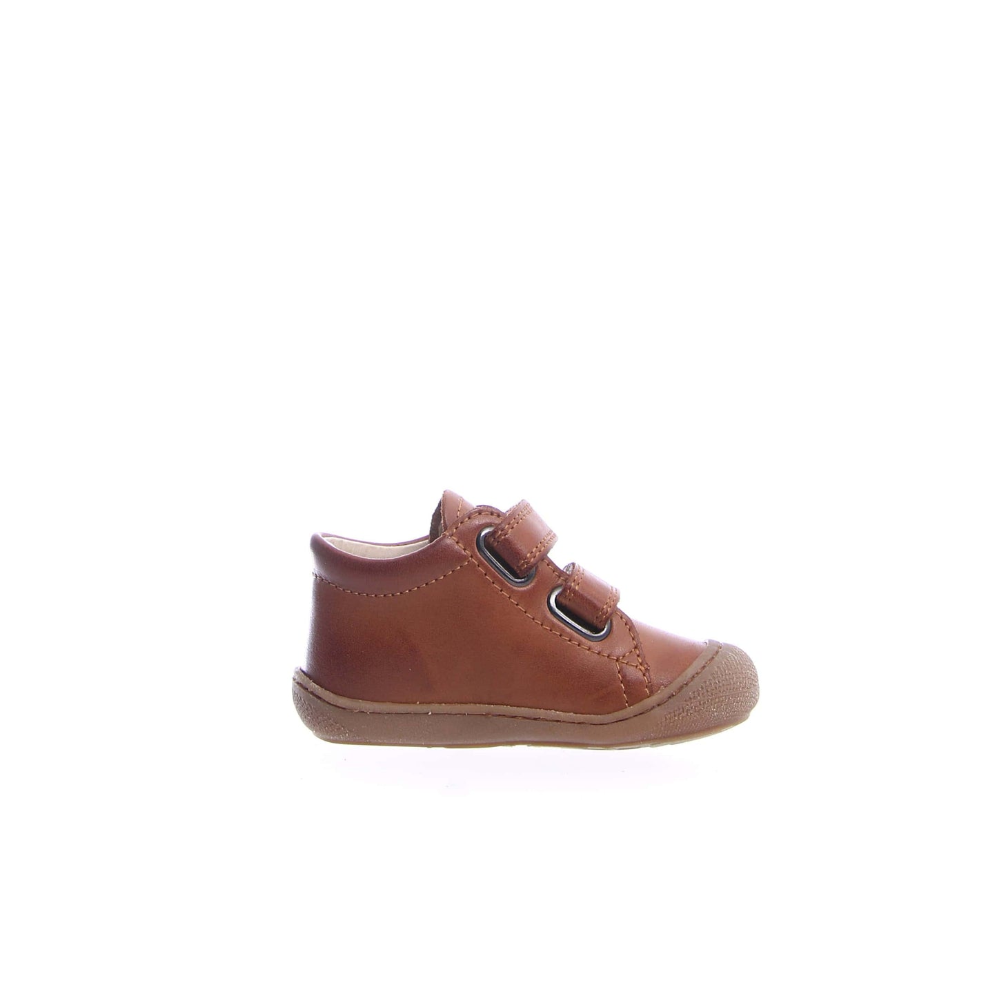 Chaussures Hautes/Botillons NATURINO COCOON Velcro Cognac botillons