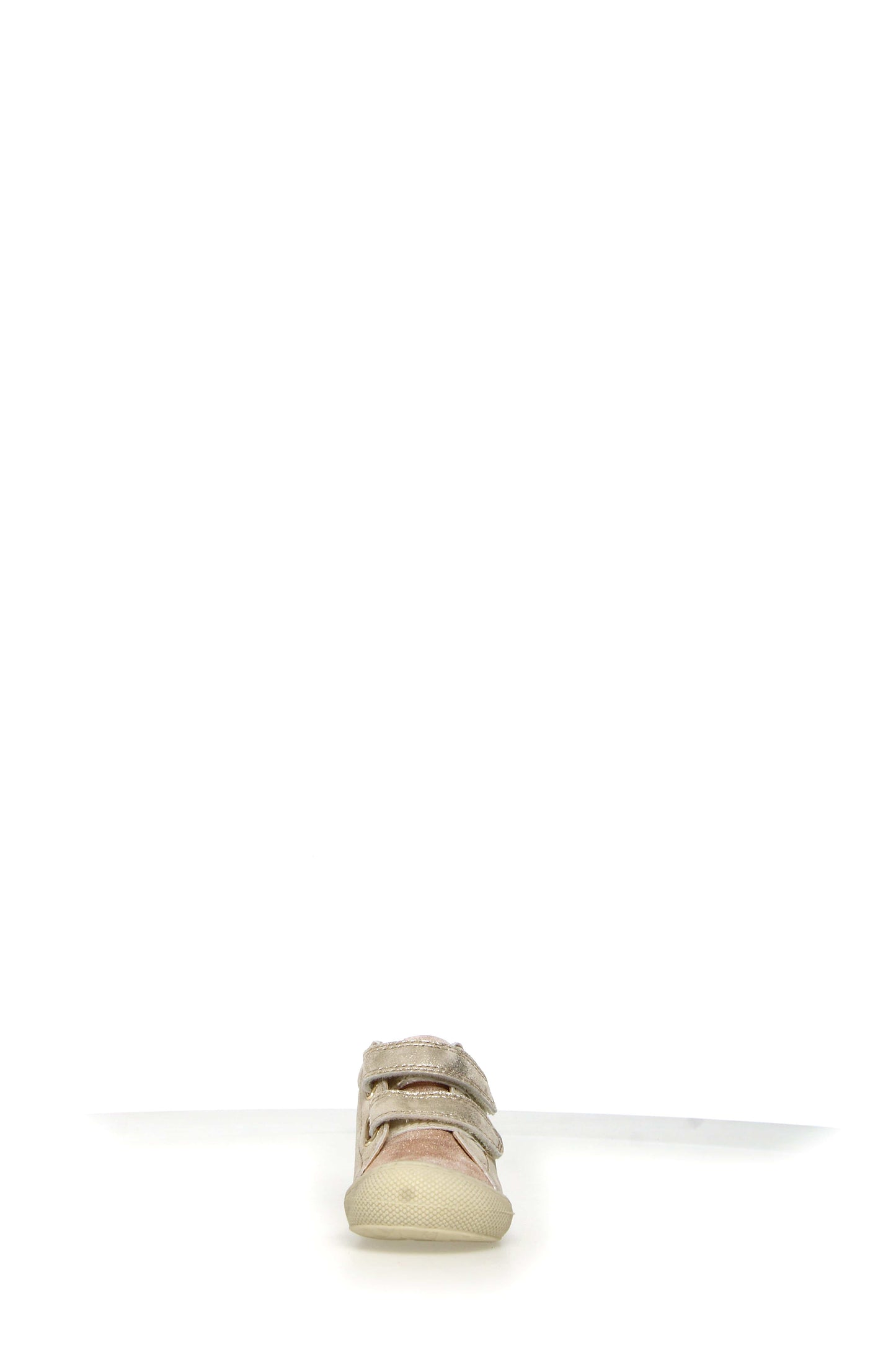 Pré marche NATURINO COCOON Velcro Cipria Platinum bottillons