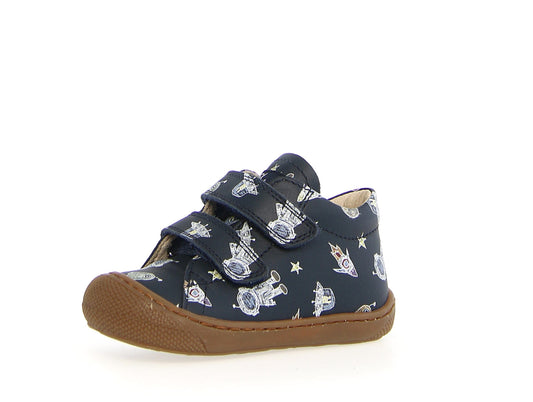 Pré marche NATURINO COCOON velcro Mars Navy chaussures