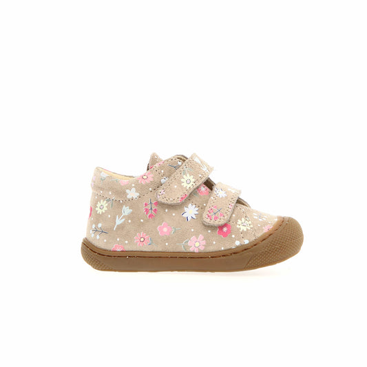 Pré marche NATURINO COCOON Velcro Bonny Beige bottillons
