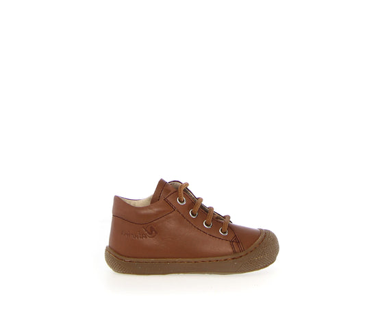 Pré marche NATURINO COCOON ZIP Cognac bottillons premiers pas