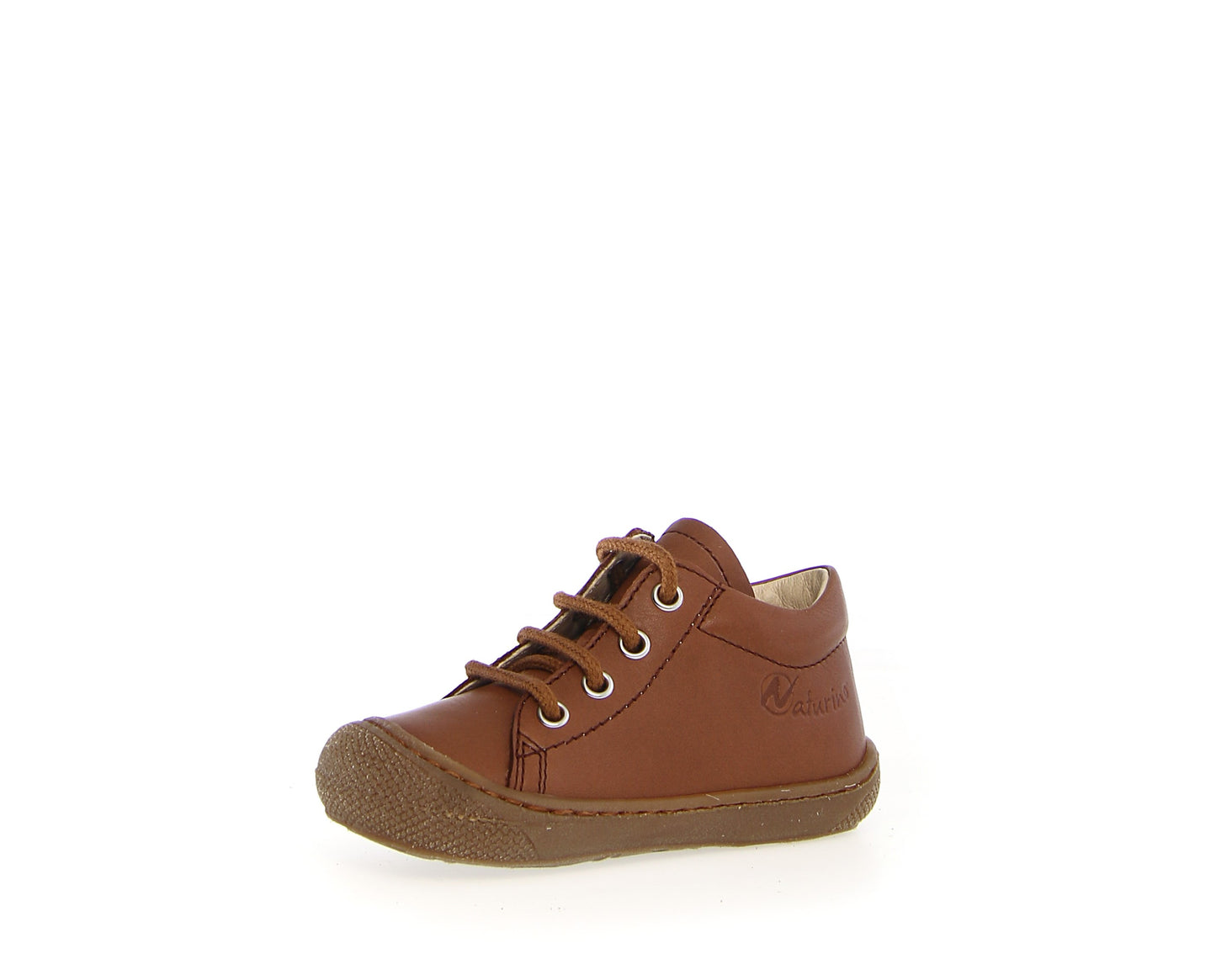 NATURINO COCOON ZIP Cognac bottillons premiers pas