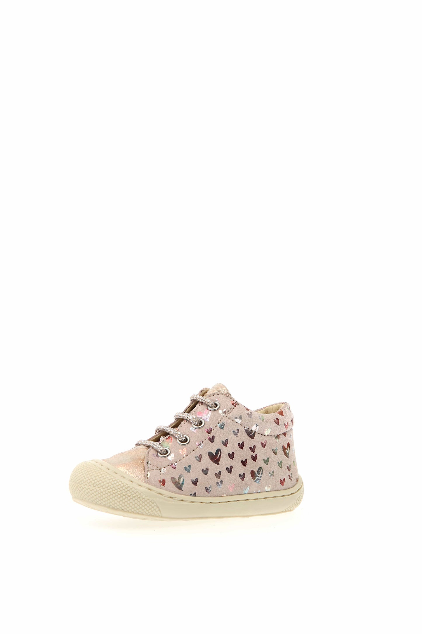 Pré marche NATURINO COCOON ZIP Cipria Coeur botillons