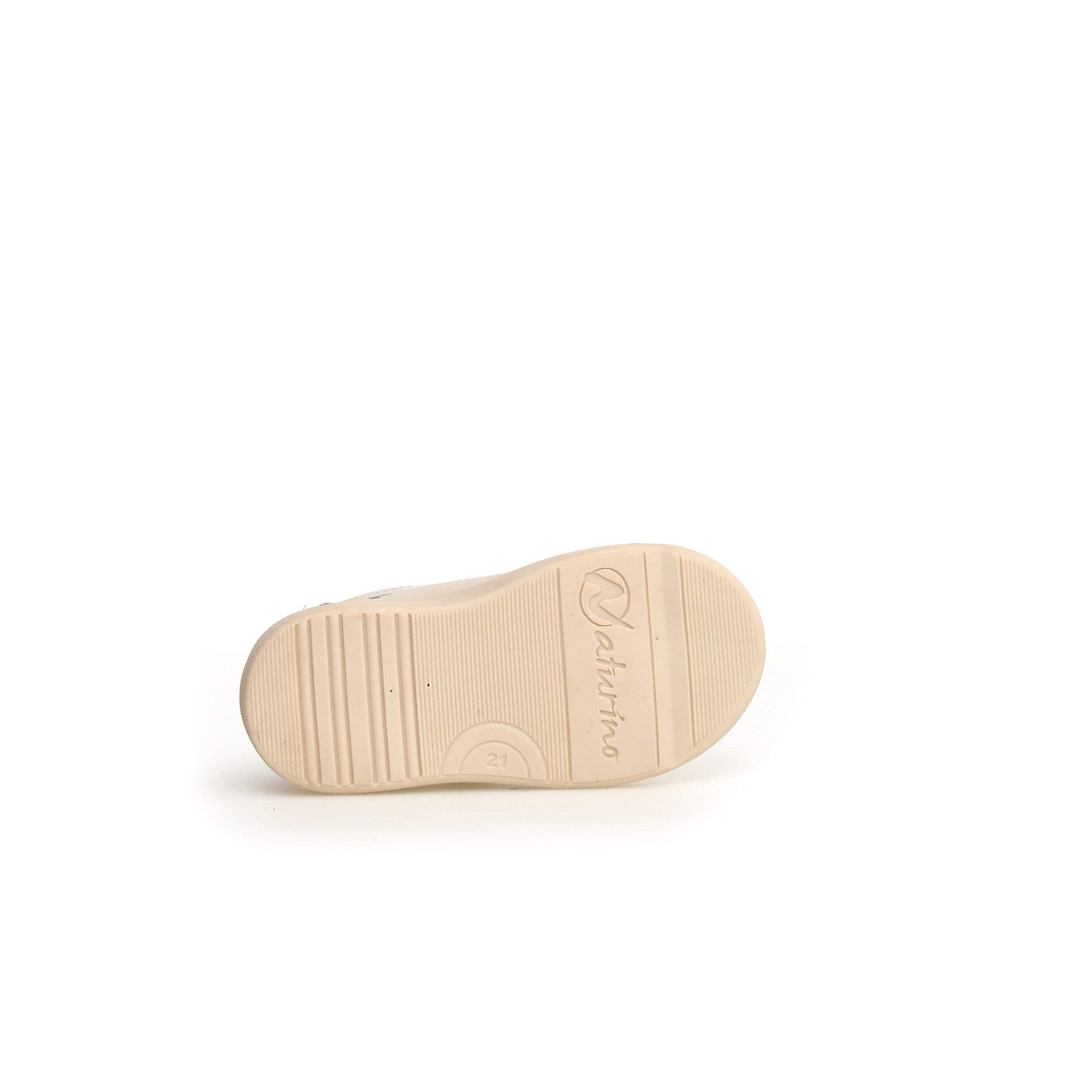 Chaussures Basses/Baskets/Sneakers NATURINO EINDHOVEN Citrus Milk Silver Baskets Cuir
