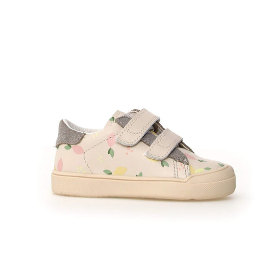 Chaussures Basses/Baskets/Sneakers NATURINO EINDHOVEN Citrus Milk Silver Baskets Cuir