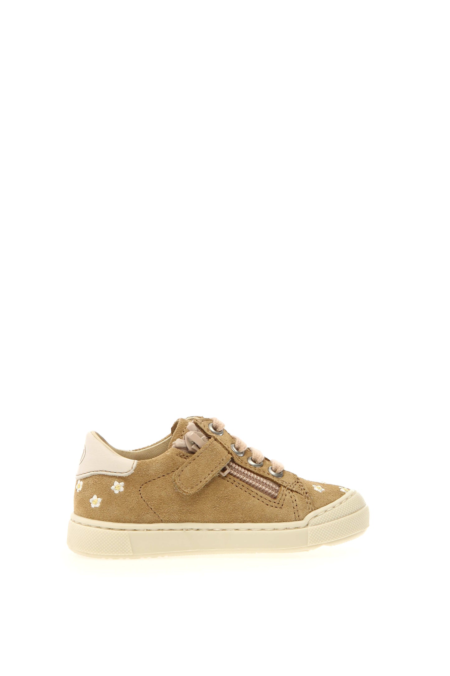 Chaussures Basses/Baskets/Sneakers NATURINO EINDHOVEN Zip Margherite Sand Basket