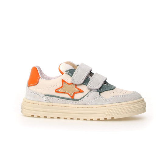 Chaussures hautes/Botillons NATURINO HESS Blanc Milk Orange Chaussures basses Baskets