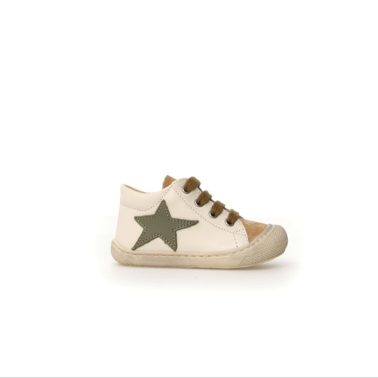 Chaussures hautes/Botillons NATURINO KOLDE Milk Sand Olive Bottillons