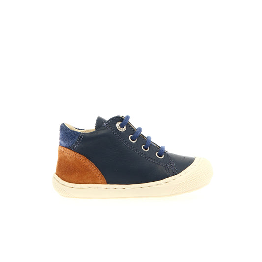 Pré marche NATURINO ROMY Navy Orange Azzure bottillons