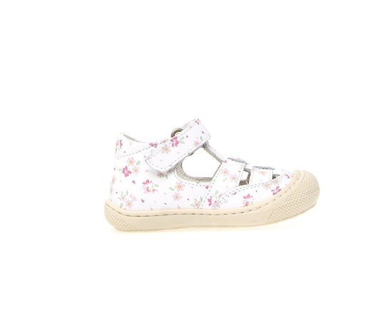 Babies/Salomés 21 NATURINO WAD Flowers White Sandales Salomés 8057633482972