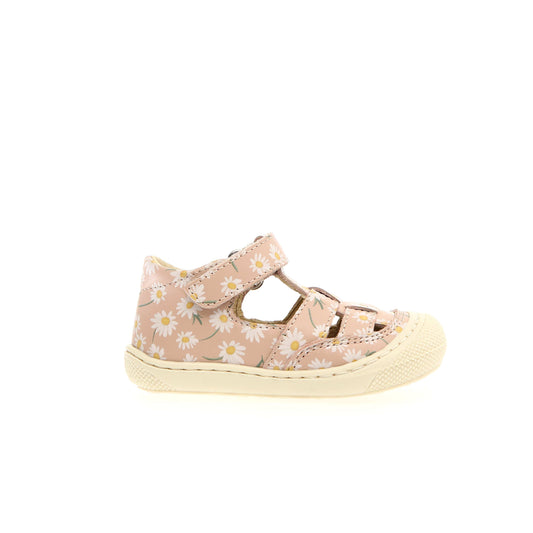 Babies/Salomés NATURINO WAD Calf Marguerite Rose sandales salome