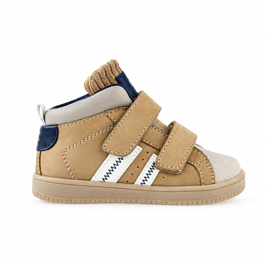 PINOCCHIO F7095 Beige Bottillons Chaussures Hautes