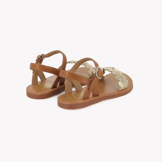 POM D'API PLAGETTE FERNS camel Sandales Nu Pieds