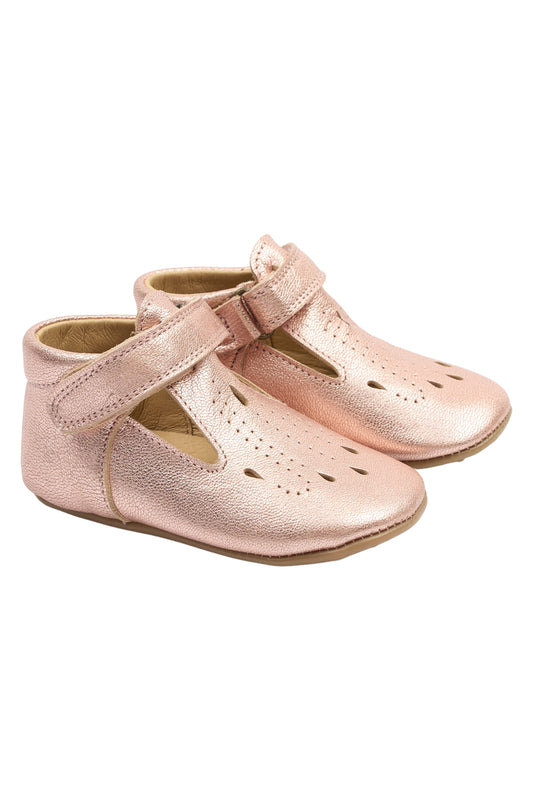 POM POM BEGINNERS BALLERINE Metallic rose Chaussons Prémarche