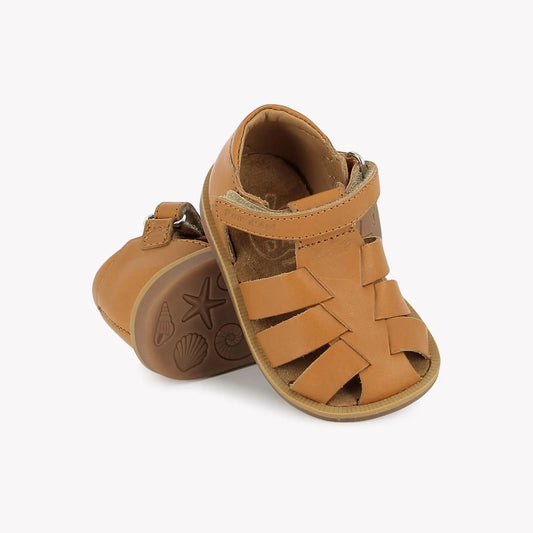 POM D'API POPPY AIR PUR DAD Light Camel sandales/nu-pieds
