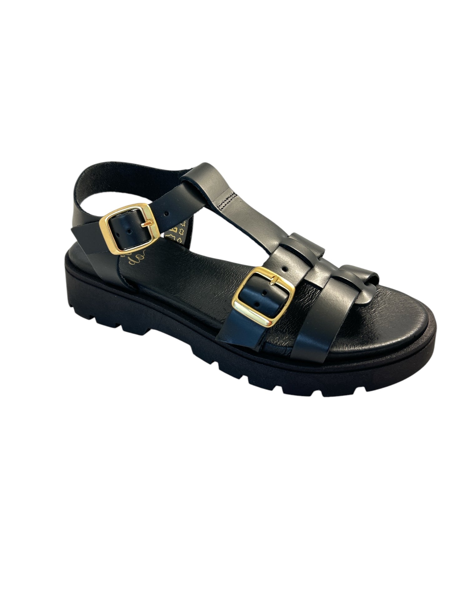 WE DO 45420 Noir Sandales Nu-pieds