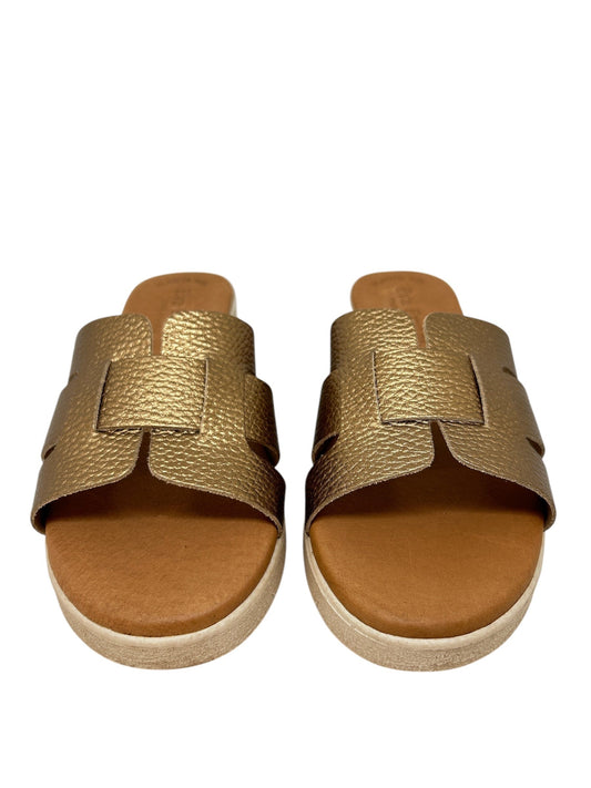 Sandales / Nu Pieds adulte EVA FRUTOS 5263 Bronze Sandales Mules