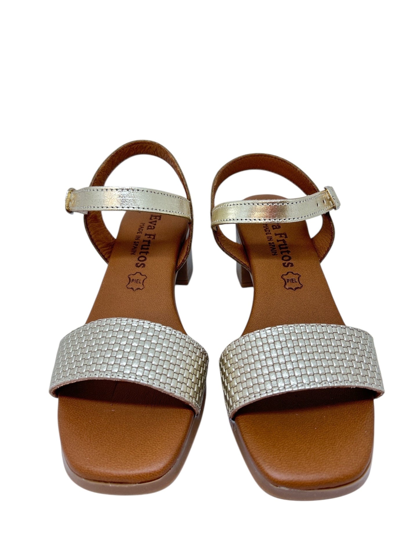 Sandales / Nu Pieds adulte EVA FRUTOS 3490 Doré Sandales Nu-pieds