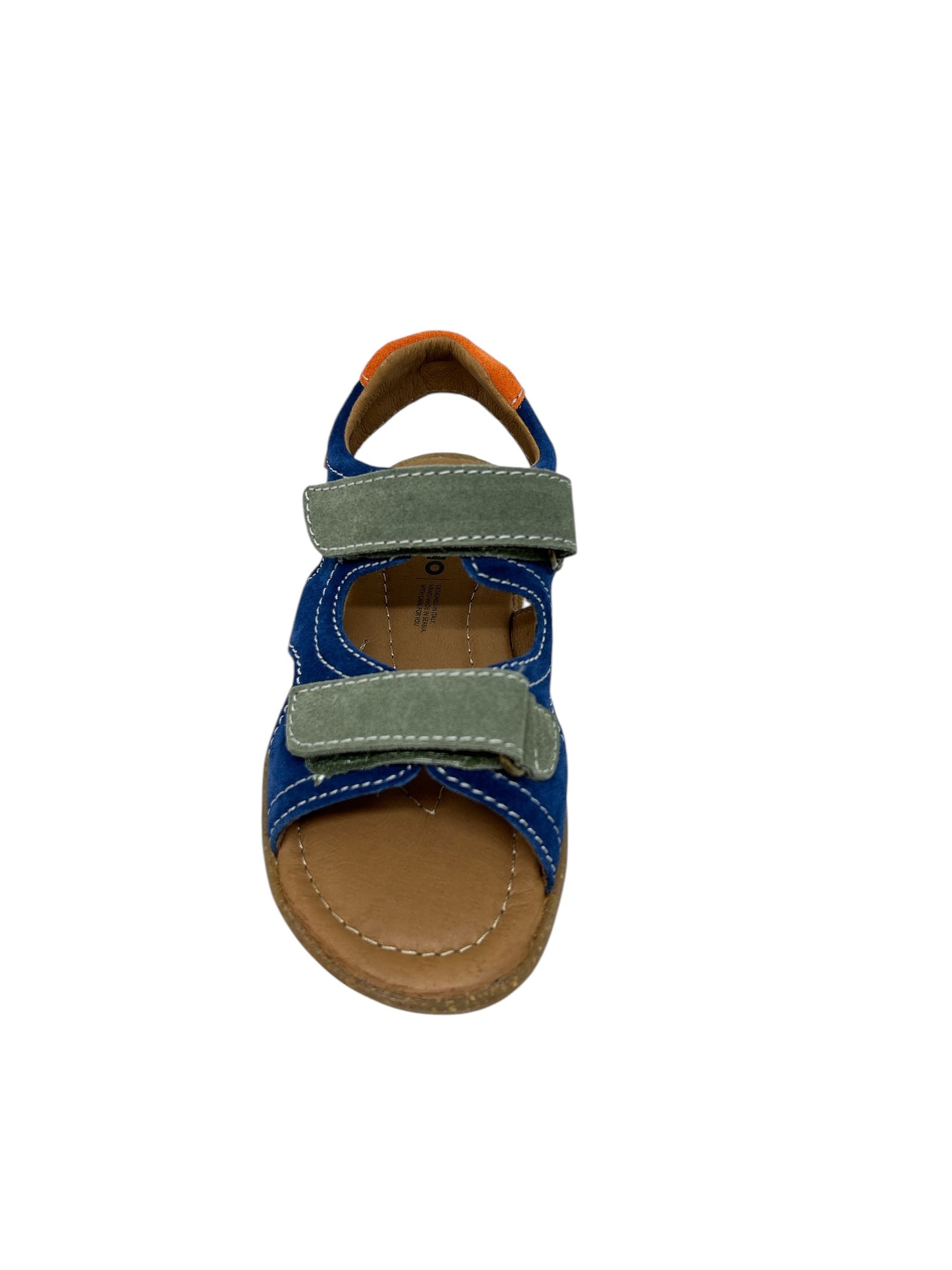 NATURINO SKY Bleu Olive Orange Sandales Nu pieds
