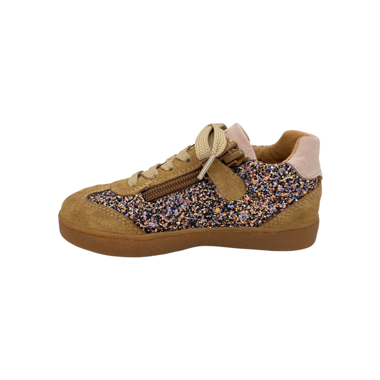 BABYBOTTE ANVERS Glitter Aubergine chaussures Hautes Baskets