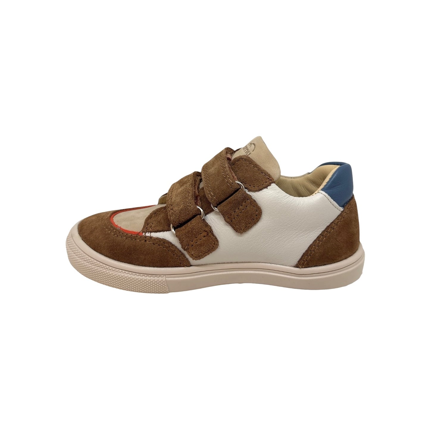 BELLAMY CIRANO Camel Bleu Chaussures Basses Baskets