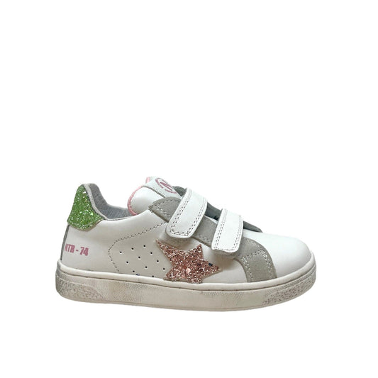Chaussures Basses/Baskets/Sneakers 23 NATURINO PINN Pink light green chaussures Basses Baskets 8057633833682
