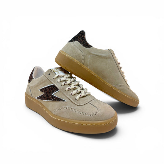 SMR Semerdjian LEE Beige Sneakers Baskets adulte
