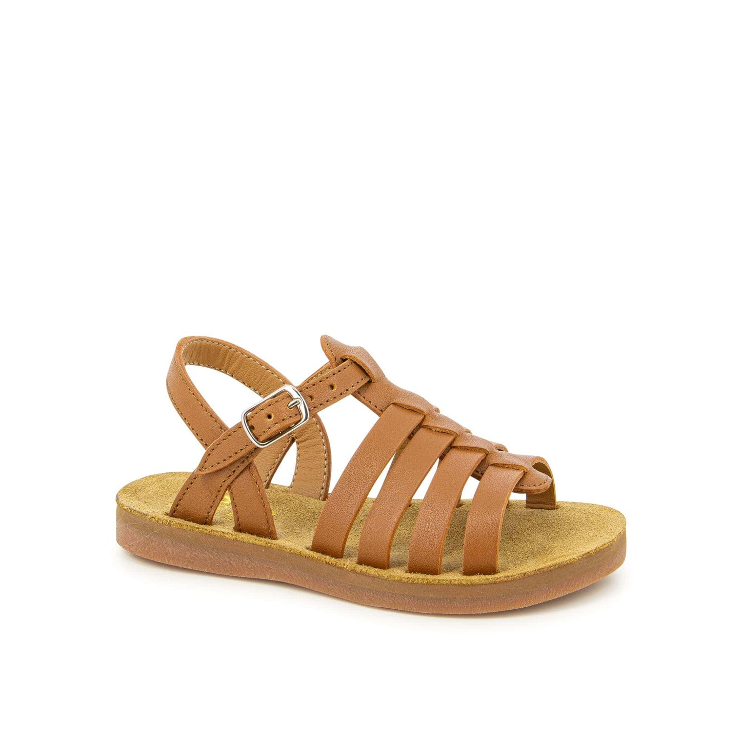 Sandales / Nu Pieds POM D'API PLAGE AIR STRAP Camel Sandales Nu Pieds