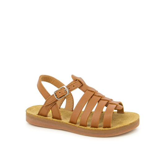 Sandales / Nu Pieds POM D'API PLAGE AIR STRAP Camel Sandales Nu Pieds