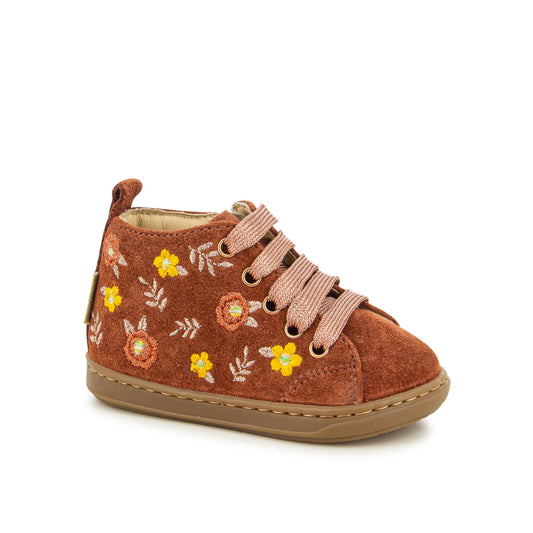 Chaussures hautes/Botillons SHOO POM BOUBA BRODI Brique bottillons