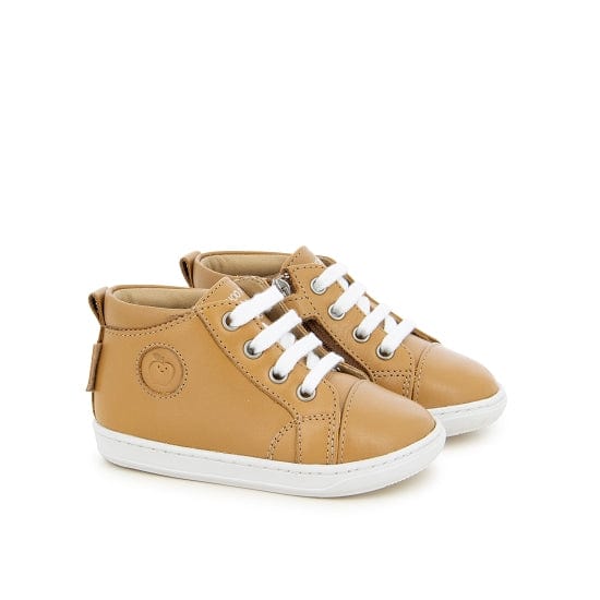 Chaussures hautes/Botillons SHOO POM BOUBA ZIP LACE Camel bottillons