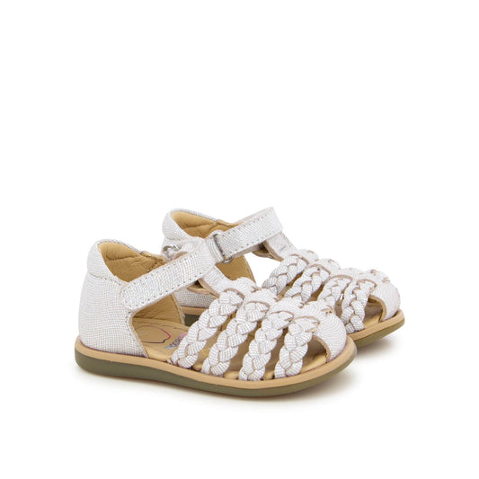 Sandales / Nu Pieds 27 SHOO POM TITY WOWO Argent sugar Sandales Nu Pieds 3663890189896