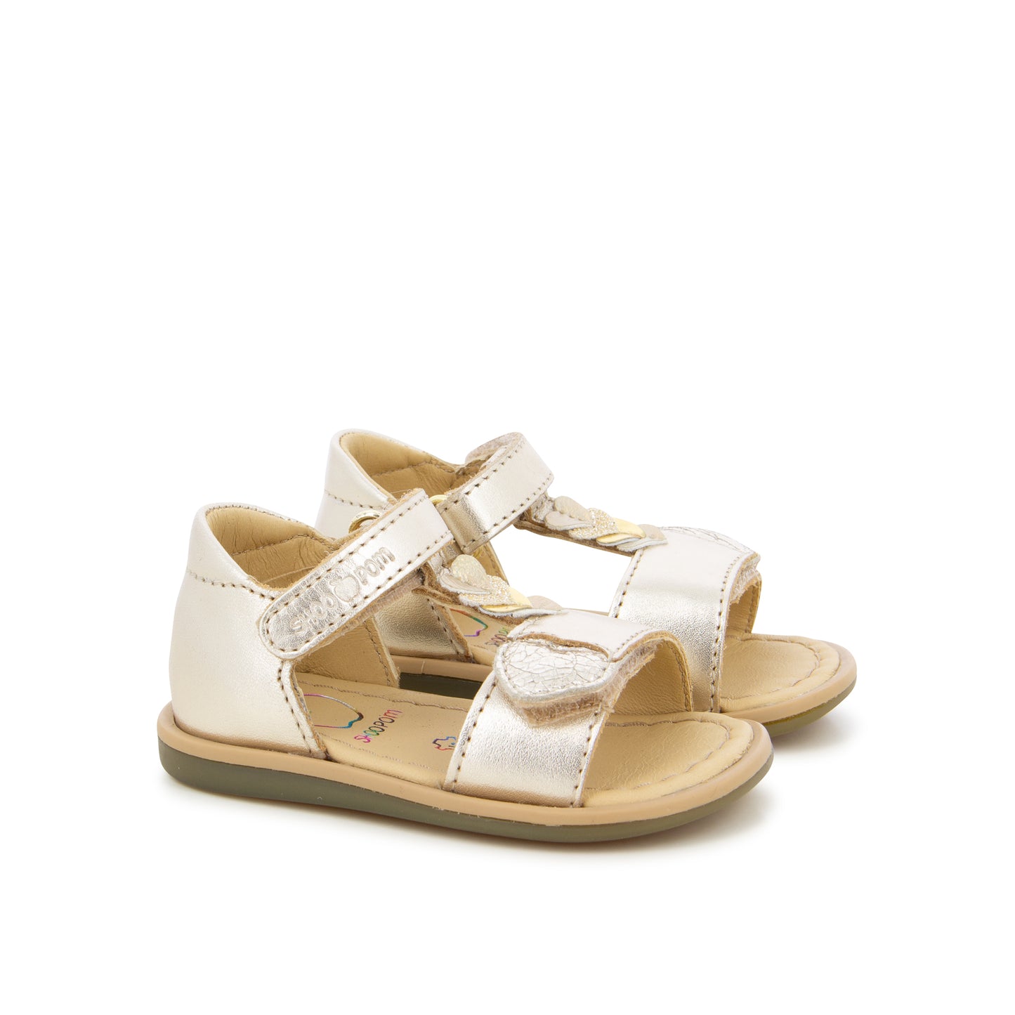 SHOO POM TITY XOXO platine multi Sandales Nu Pieds