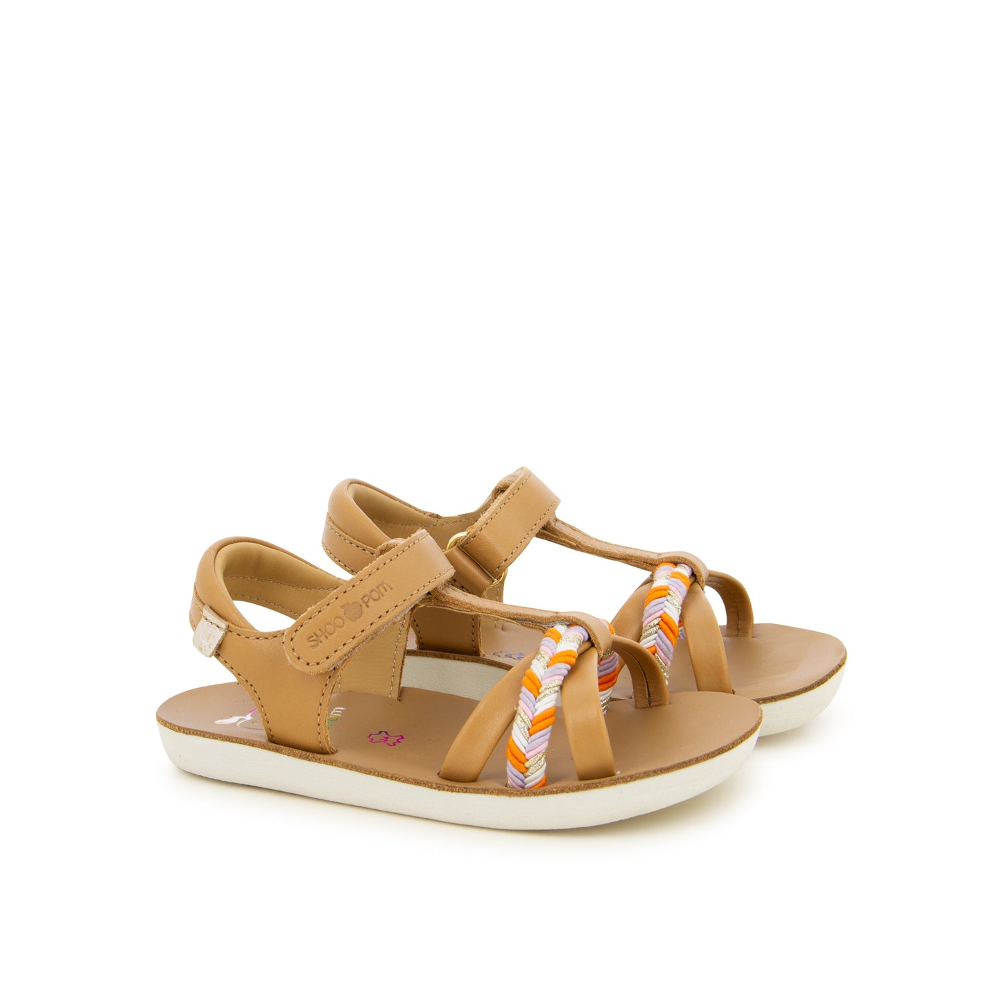 SHOO POM GOA SALOME Camel Sandales Nu Pieds