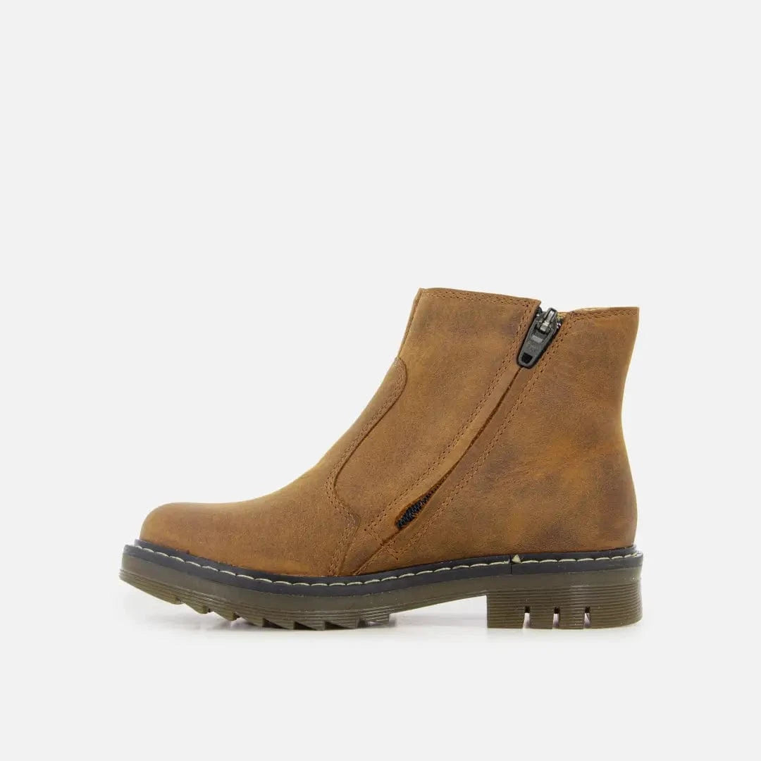 boots/bottines POM D'API SID JODZIP Cognac Bottines